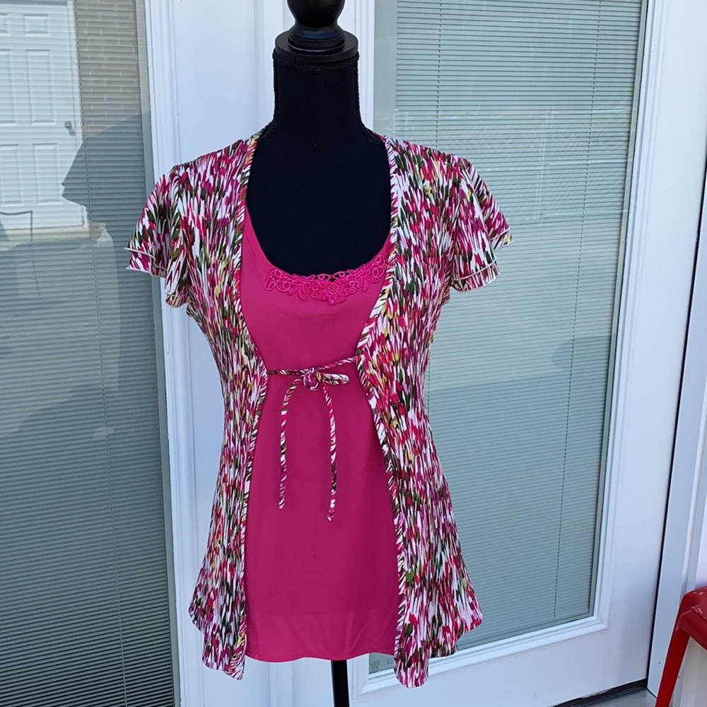 Colorful summer top